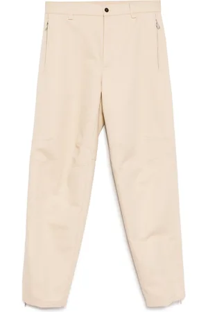 Lanvin Pantalones tapered con cierre en el dobladillo