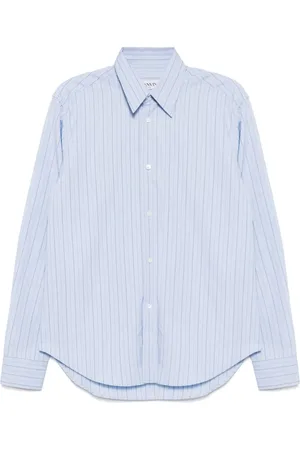 Lanvin Camisa con rayas estampadas