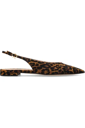 Gianvito Rossi Sandalias con motivo de leopardo
