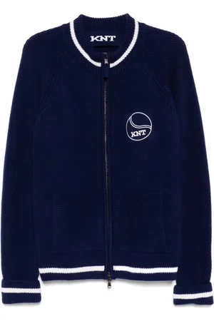 Kiton Chamarra con parche del logo