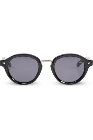 VALENTINO GARAVANI Lentes de sol con armazón redonda