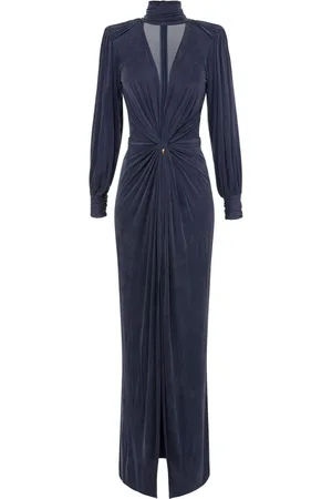 Elisabetta Franchi Vestido de fiesta con nudo