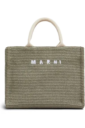 Marni Tote de rafia pequeña