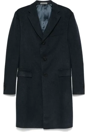 corneliani Abrigo con efecto cepillado