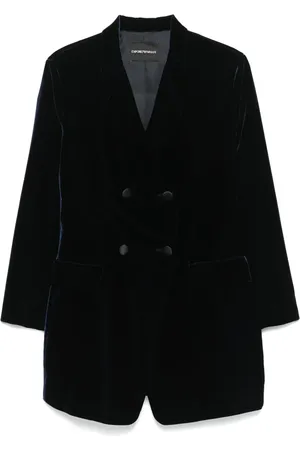 Emporio Armani Blazer de terciopelo
