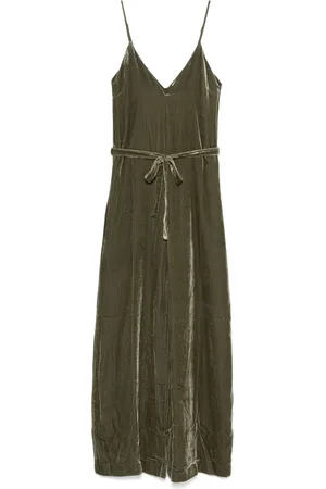 Gold Hawk Jumpsuit de terciopelo