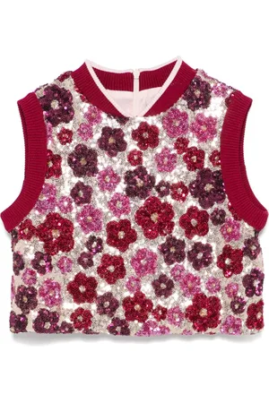 Simonetta Top con lentejuelas