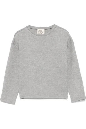 DOUUOD KIDS Sudadera con efecto melange