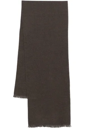 corneliani Bufanda con logo bordado