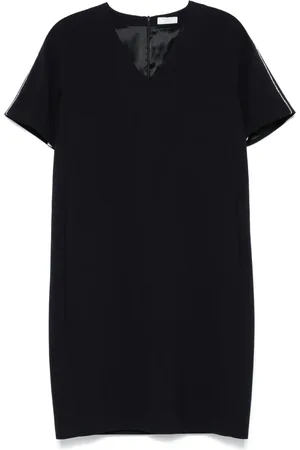 PESERICO SIGN Vestido midi con cuello en V