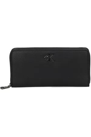 Calvin Klein Cartera con placa del logo