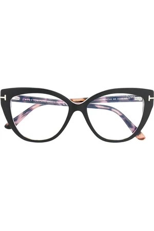 Tom Ford Lentes cat eye con interior de carey