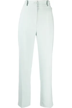 HEBE STUDIO Pantalones con tiro alto