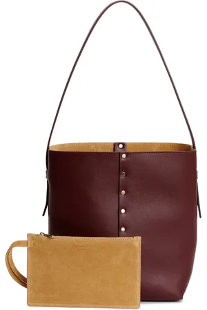 Fabiana Filippi Bolsa bucket con apliques