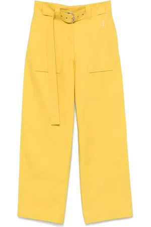 Jil Sander Pantalones con cinturón