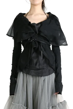 MARC LE BIHAN Ruched-detailing blouse