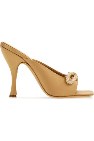 Salvatore Ferragamo Mules con lazo y tacón de 105mm