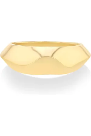Lizzie Mandler Anillo Wave en oro amarillo de 18kt
