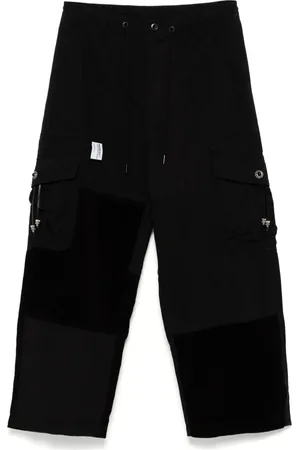 Musium Div. Pants con diseño patchwork