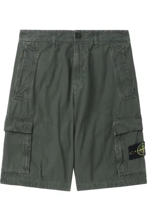 Stone Island Shorts cargo con distintivo Compass