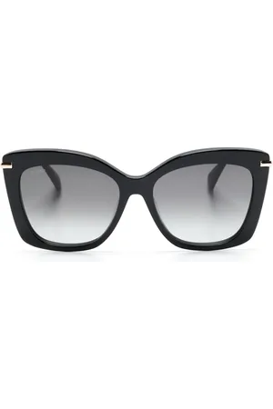 Max Mara Lentes de sol con armazón estilo mariposa