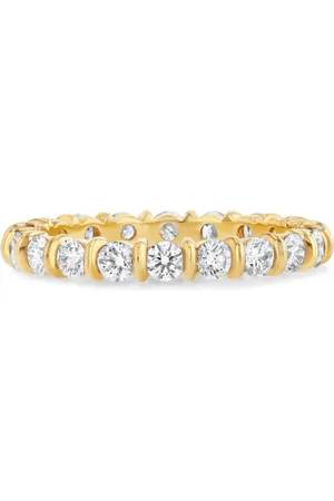 Lizzie Mandler Anillo Bubble en oro amarillo de 18kt con diamante