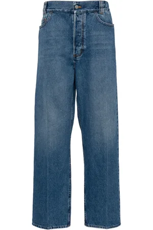MERYLL ROGGE Jeans anchos con efecto desgastado