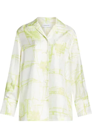 Salvatore Ferragamo Camisa con estampado abstracto