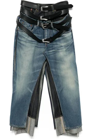 JUNYA WATANABE Jeans con cinturón