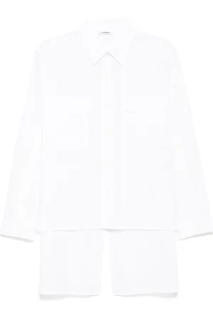 YOHJI YAMAMOTO Camisa con efecto arrugado