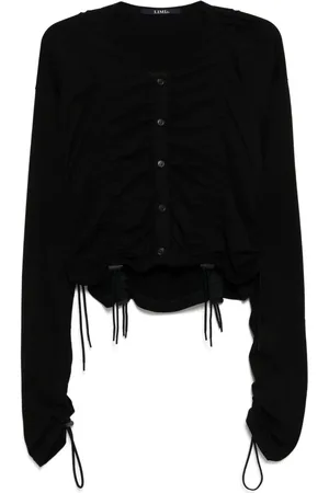 YOHJI YAMAMOTO Cárdigan con pretina elástica