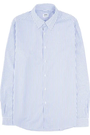 Aspesi Camisa con rayas estampadas