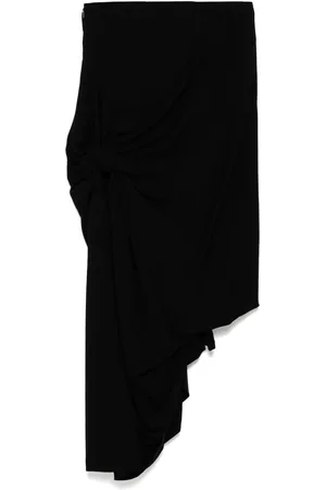 YOHJI YAMAMOTO Falda drapeada