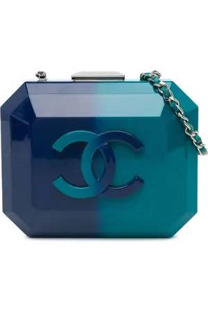 CHANEL Bolsa crossbody CC Ombre Clutch on Chain 2014