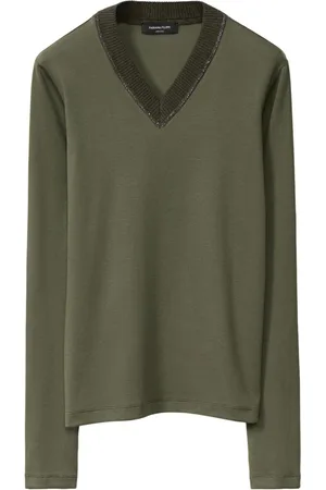 Fabiana Filippi Playera con cuello en V