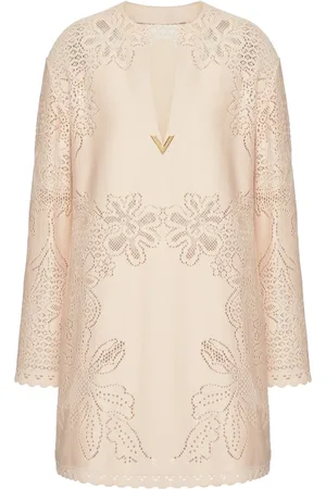 VALENTINO GARAVANI Vestido corto VGold con bordado floral