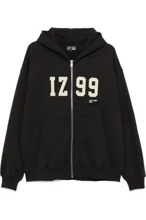 Izzue Chamarra con capucha y logo estampado