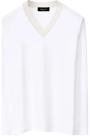 Fabiana Filippi Playera con cuello en V