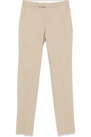 Ermenegildo Zegna Pantalones chino con diseño de gabardina