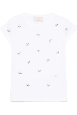 Kaos Playera con detalles de cristal