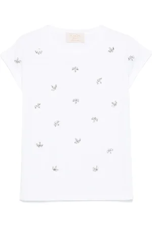 Kaos Playera con detalles de cristal