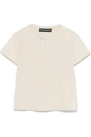 Y / PROJECT Playera con logo de goma