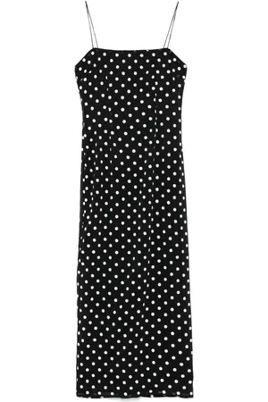 ROTATE Vestido midi bordado con lentejuelas