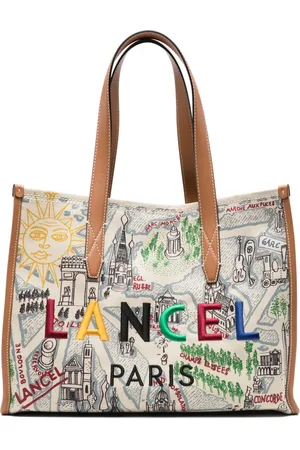 LANCEL Tote con logo bordado