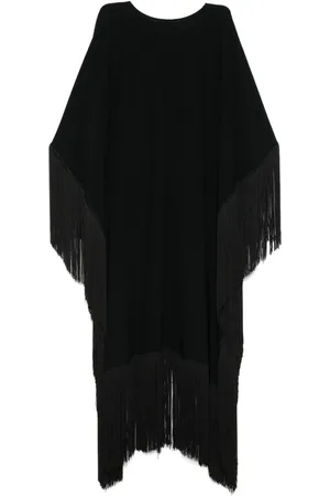 Moschino Vestido largo con flecos