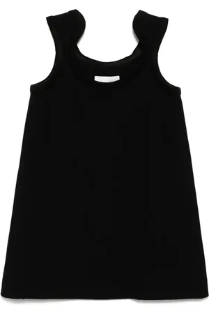 Low Classic Vestido corto de canalé