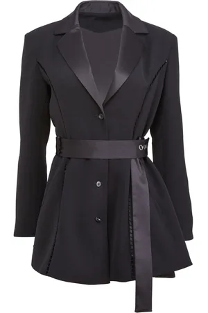 FLEUR DU MAL Vestido corto estilo esmoquin
