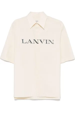 Lanvin Camisa con logo estampado