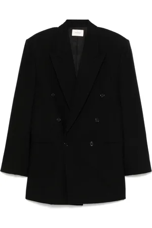 Saint Laurent Blazer con motivo de rayas