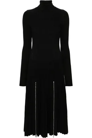 Burberry Vestido plisado